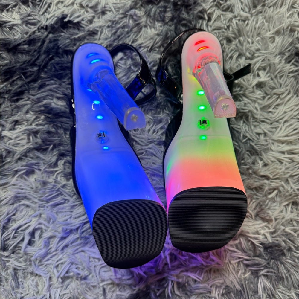 Pleaser Heels Discolite-809 size 9 - Picture 8 of 12